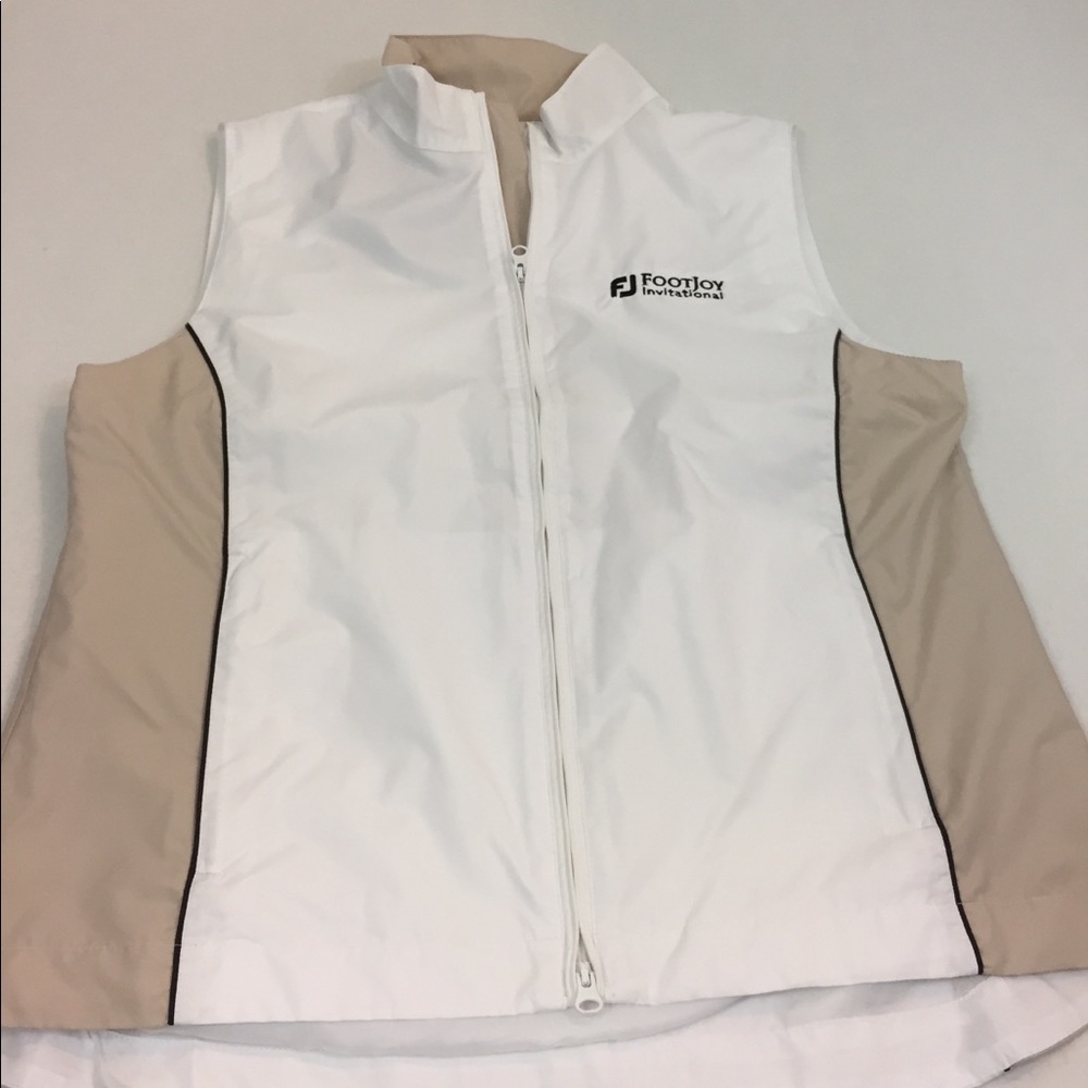 Women’s FOOTJOY Full Zip Windshirt Golf Vest Small